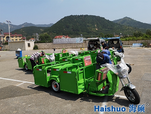 夏莊街道垃圾分類車項目